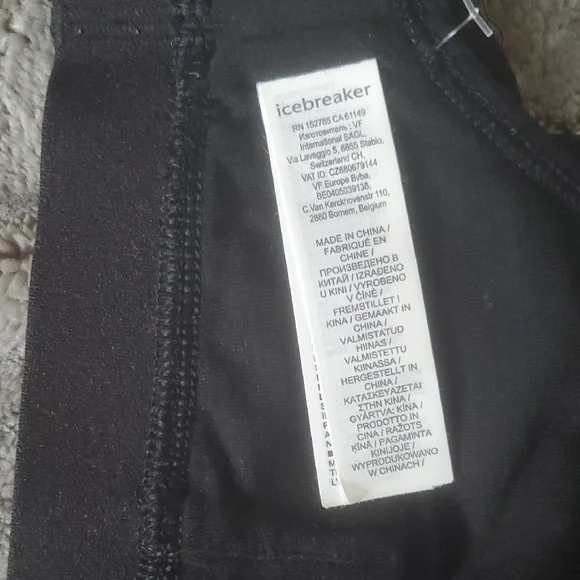 NWOT ICEBREAKER MERINO WOOL BLEND SIREN BRALETTE - Picture 8 of 8